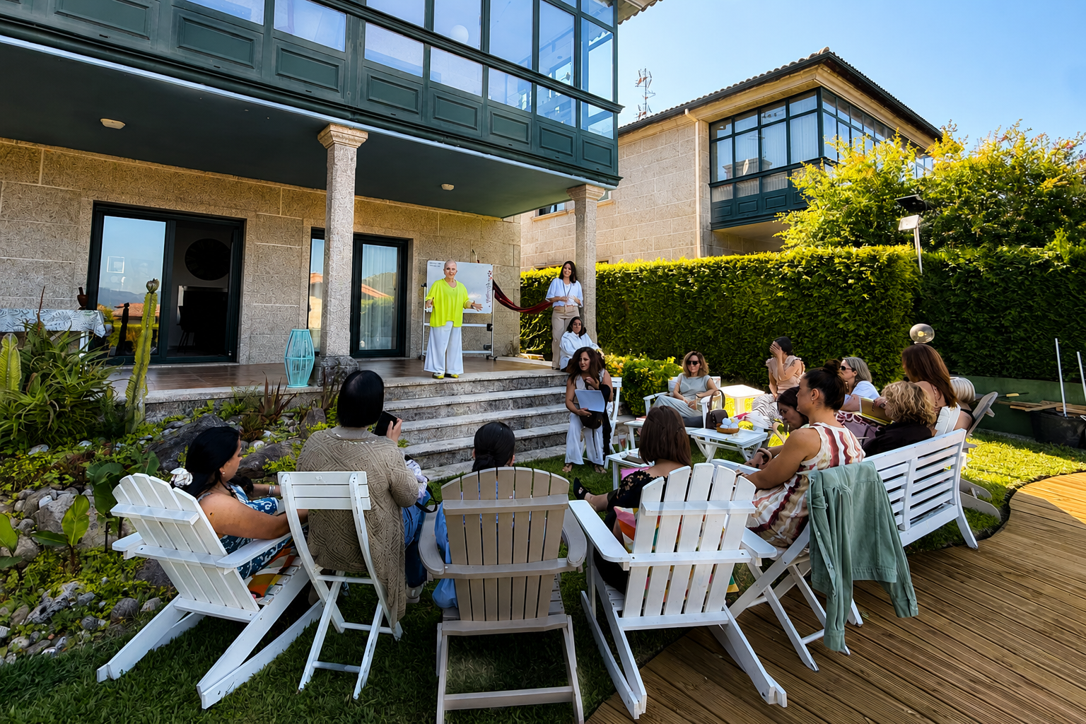 Encuentro Homespace al aire libre